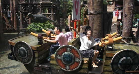 Splash battle Rail Water Rides