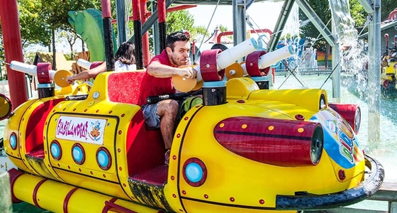 Splash battle Rail Water Rides