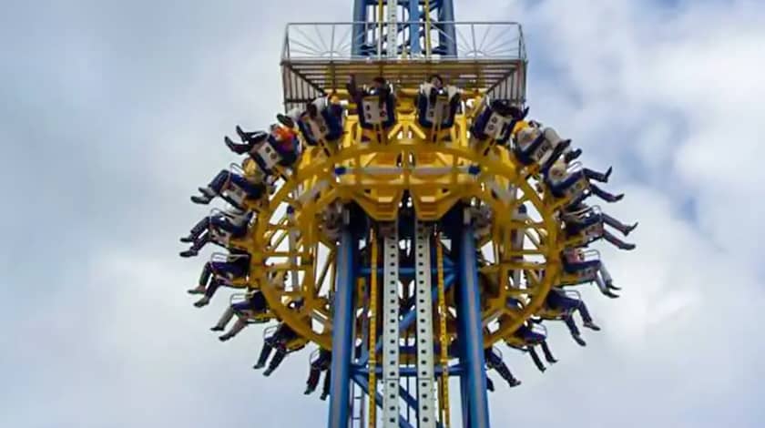 Scary drop