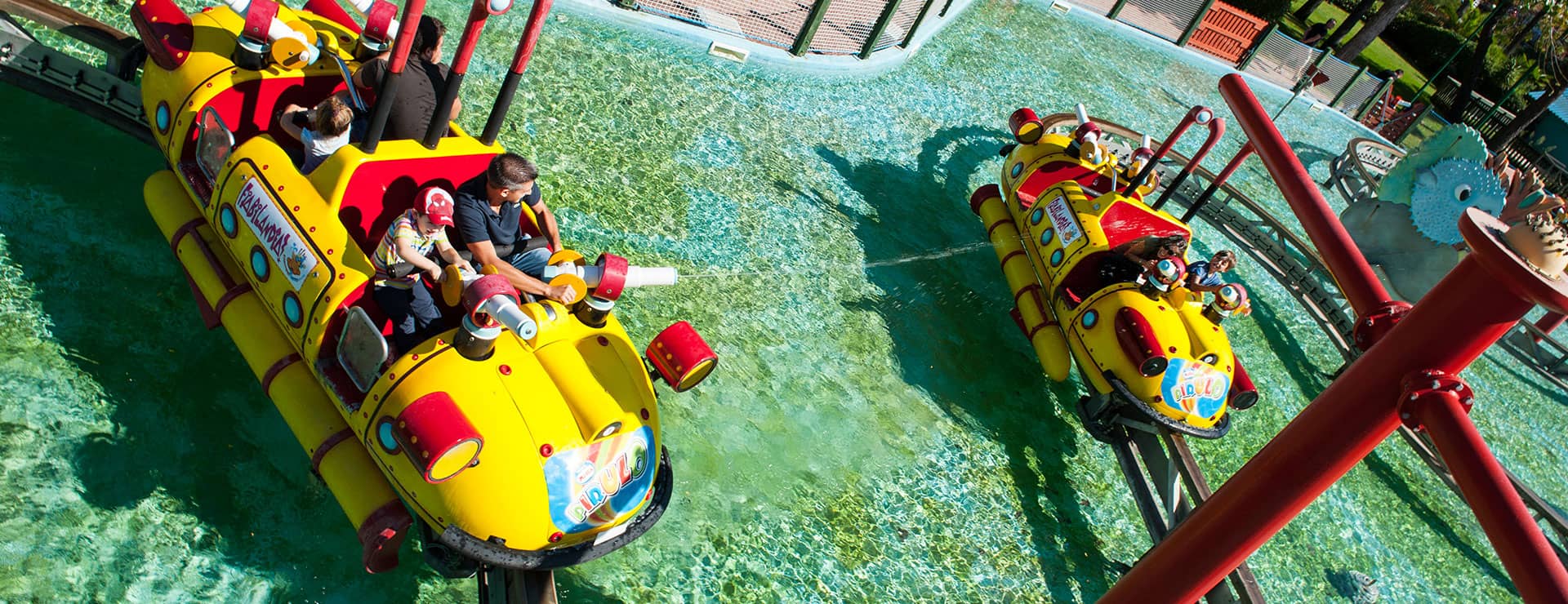 Splash battle Rail Water Rides