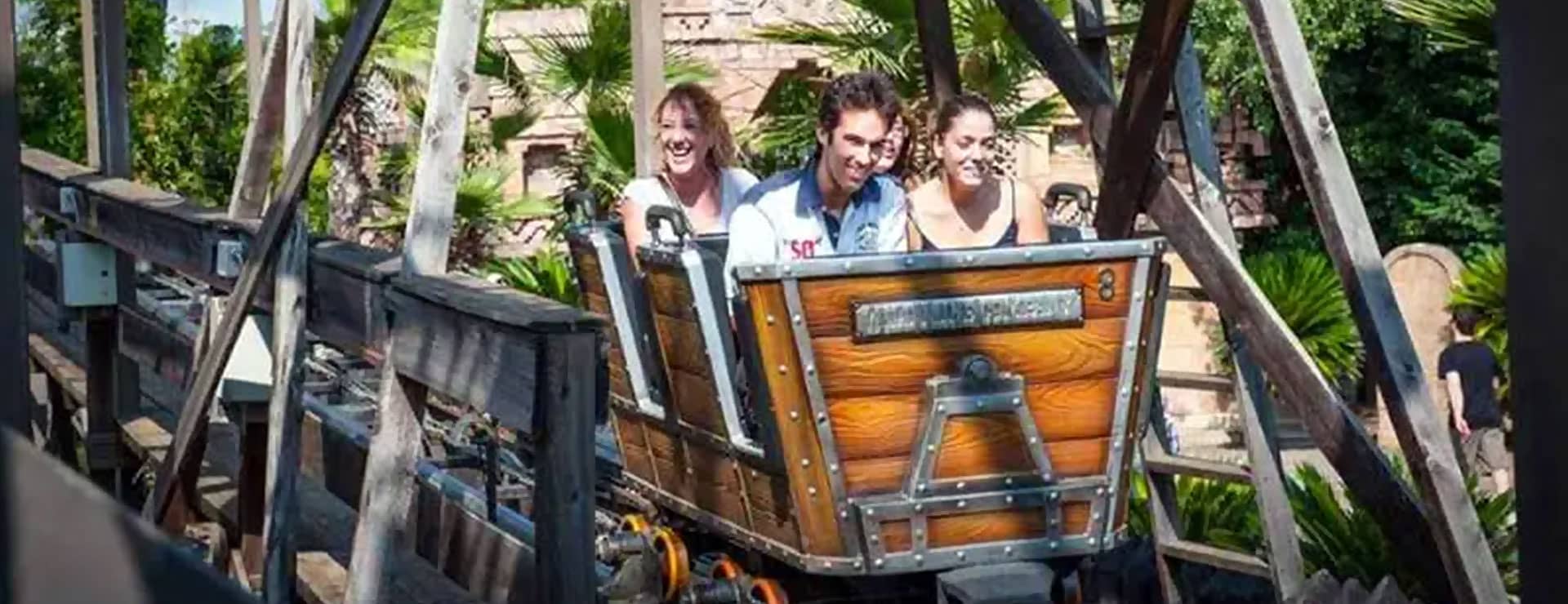 Wild Mouse Roller Coaster